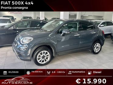 Fiat 500X 2.0 150 CV AT9 4x4 Cross FINANZIABILE