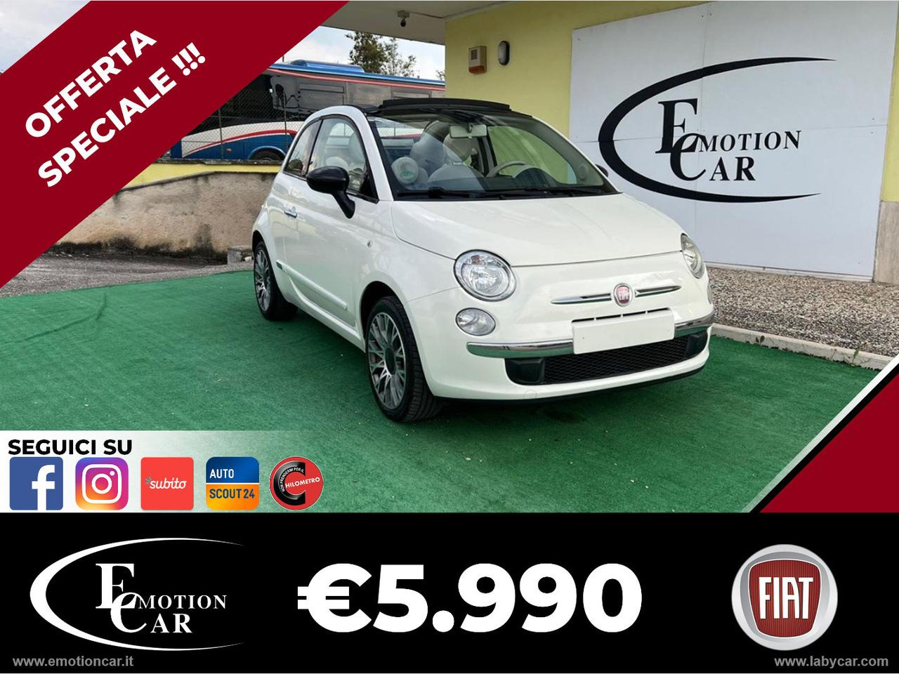 FIAT 500 C 1.2 Lounge - 2011