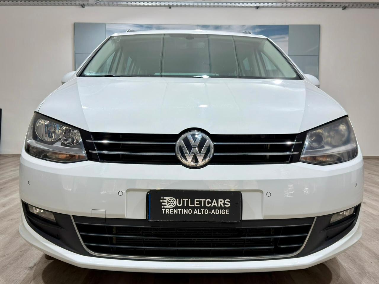VW SHARAN 2.0TDI 150CV DSG 7POSTI GANCIO TRAINO