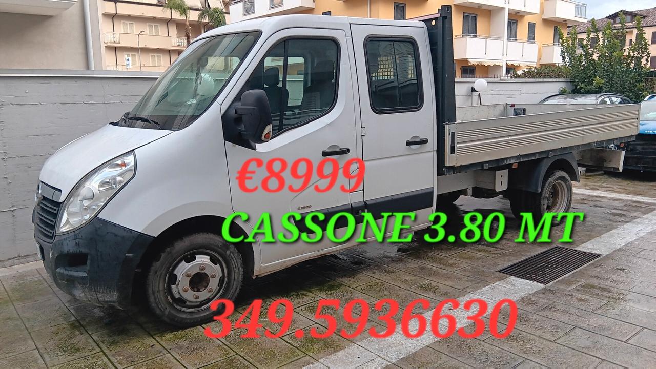 Opel MOVANO DOPPIA CABINA incidentata sinistrata mondialcars