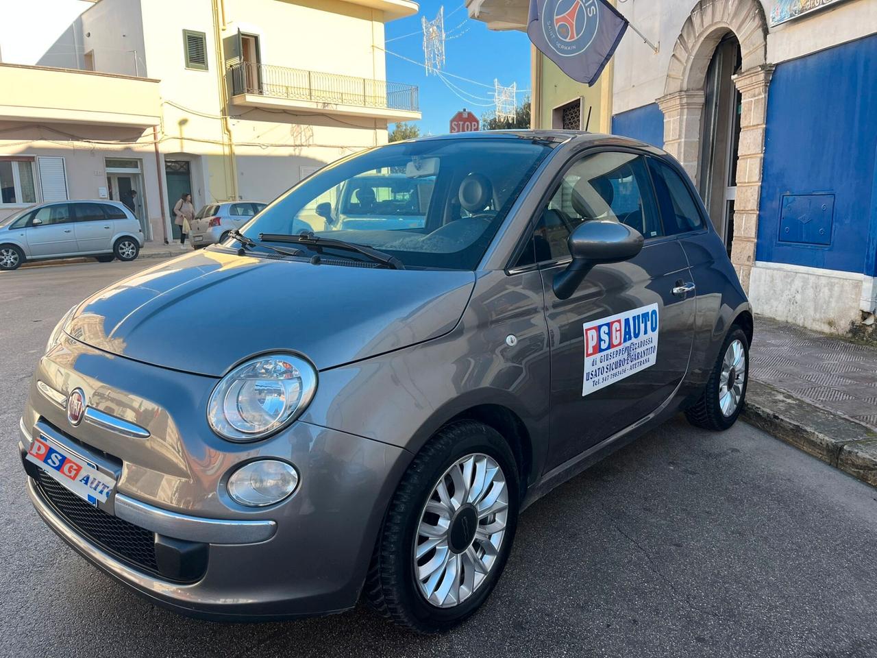 FIAT 500 1.2 BENZ LOUNGE 51KW 70CV 2013 99000 KM DISTRIBUZ FATTA TETTO BLOCKSHAFT