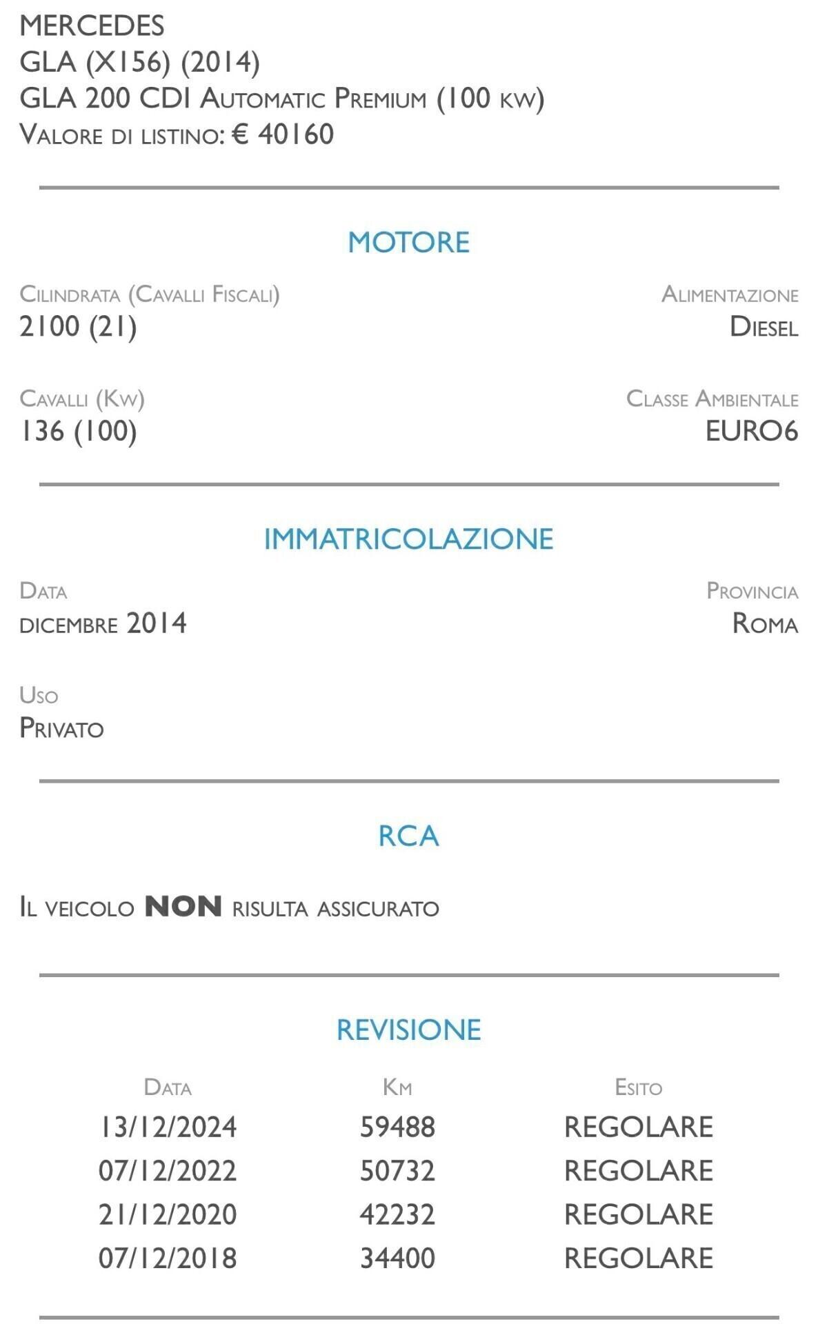 Mercedes-benz GLA 200 CDI Automatic 4Matic Premium