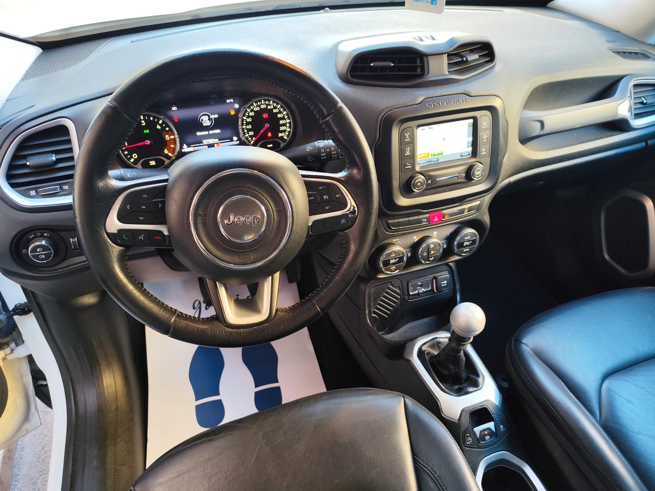 Jeep Renegade 1.6 Mjt 120CV Limited NAVI PELLE