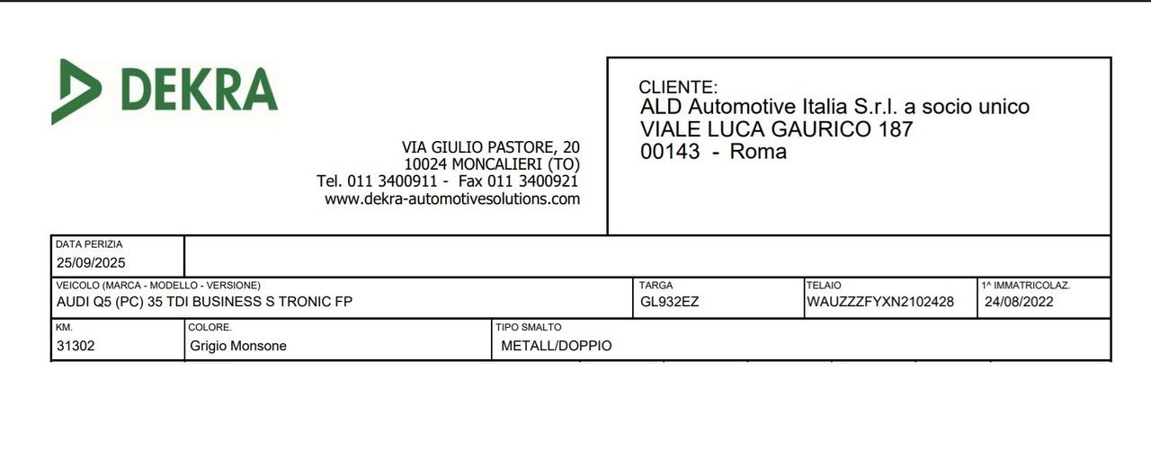 Audi Q5 35 TDI S tronic Business