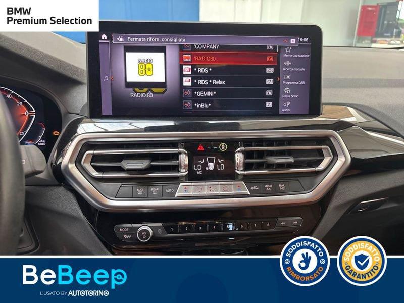 BMW X3 XDRIVE20D MHEV 48V AUTO