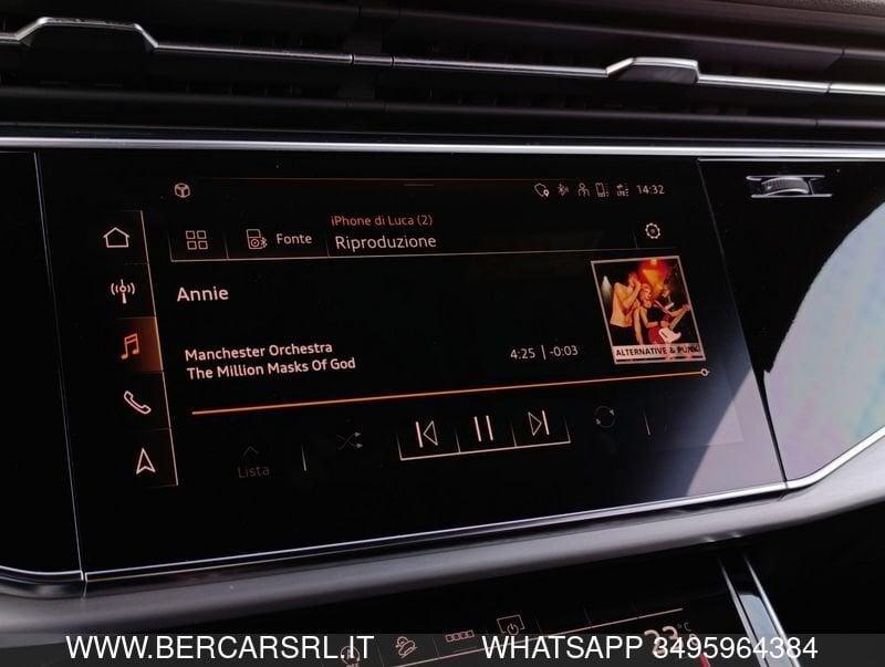 Audi Q8 Q8 50 TDI 286 CV quattro tiptronic Sport*SEDILI RISC*TELECAMERA*PDC*ALCANTARA*VIRTUAL COCKPIT*