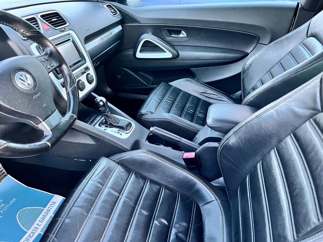 Volkswagen Scirocco 2.0 turbo benzina 200 cv Automatica