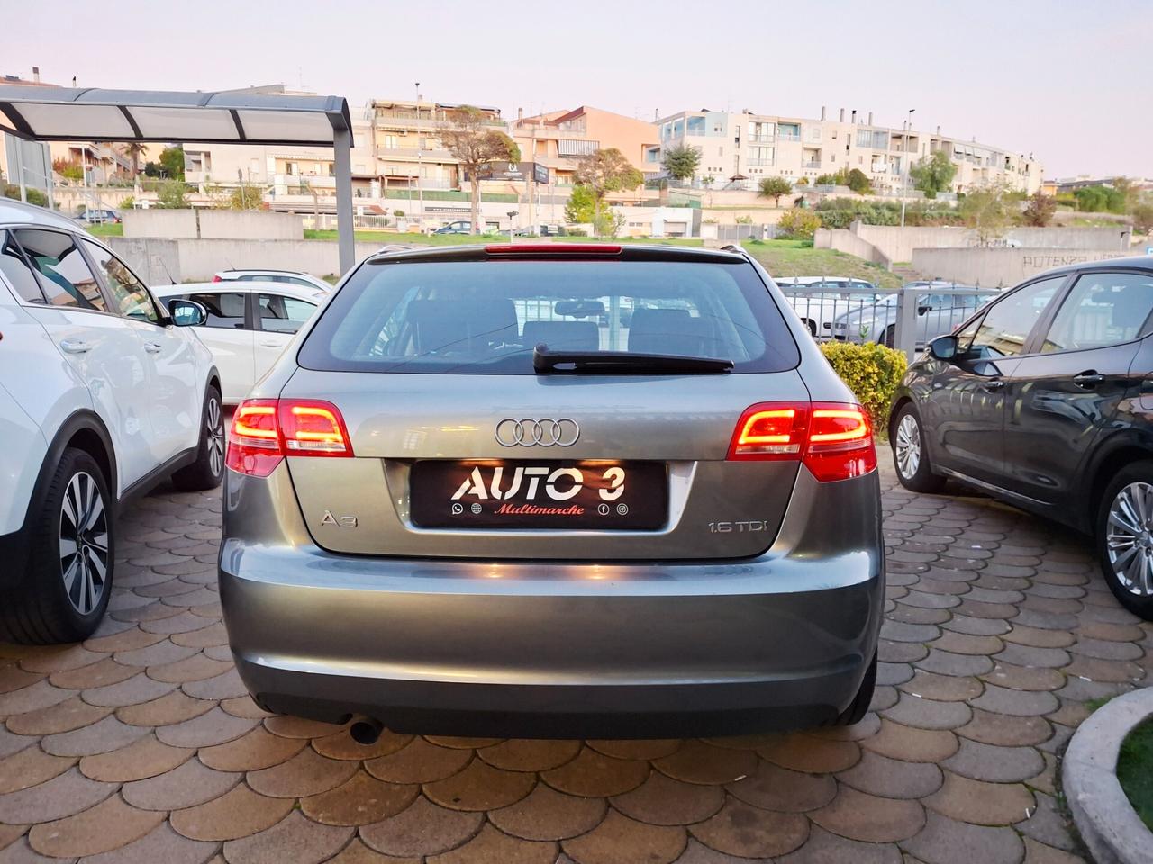 Audi A3 SPB 1.6 TDI 105 CV CR Ambition