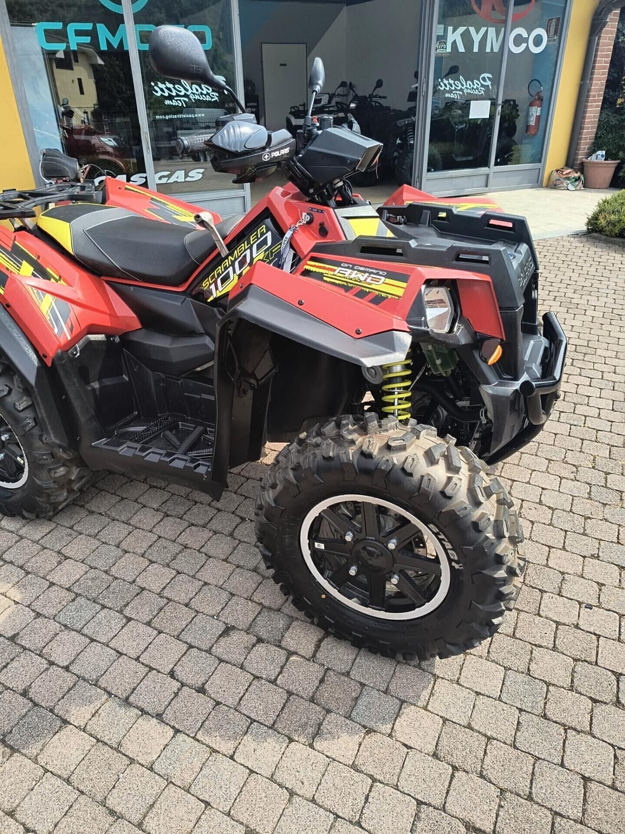 QUAD POLARIS SCRAMBLER 1000 XP VOLTURA COMPRESA