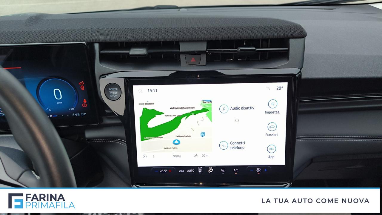 FORD Puma Titanium 1.0 EcoBoost Hybrid 125CVTrasmissione manuale a 6 rapporti Trazione anteriore