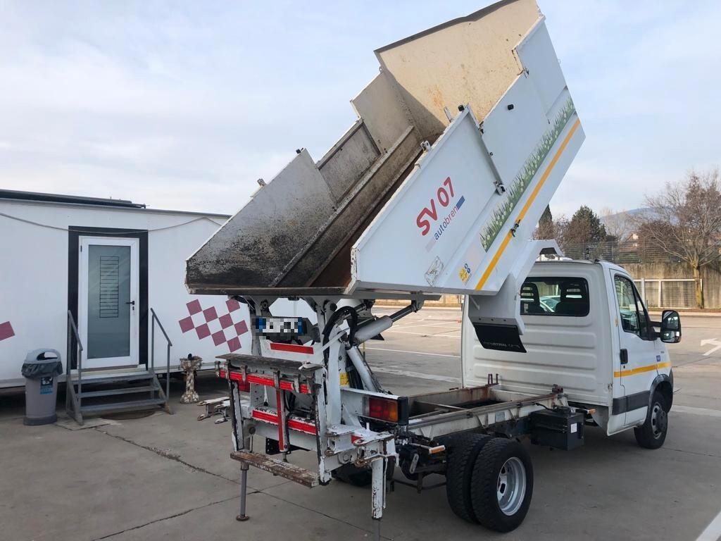 IVECO 50 C15 DAILY GUIDA DX VASCA RIBALTABILE