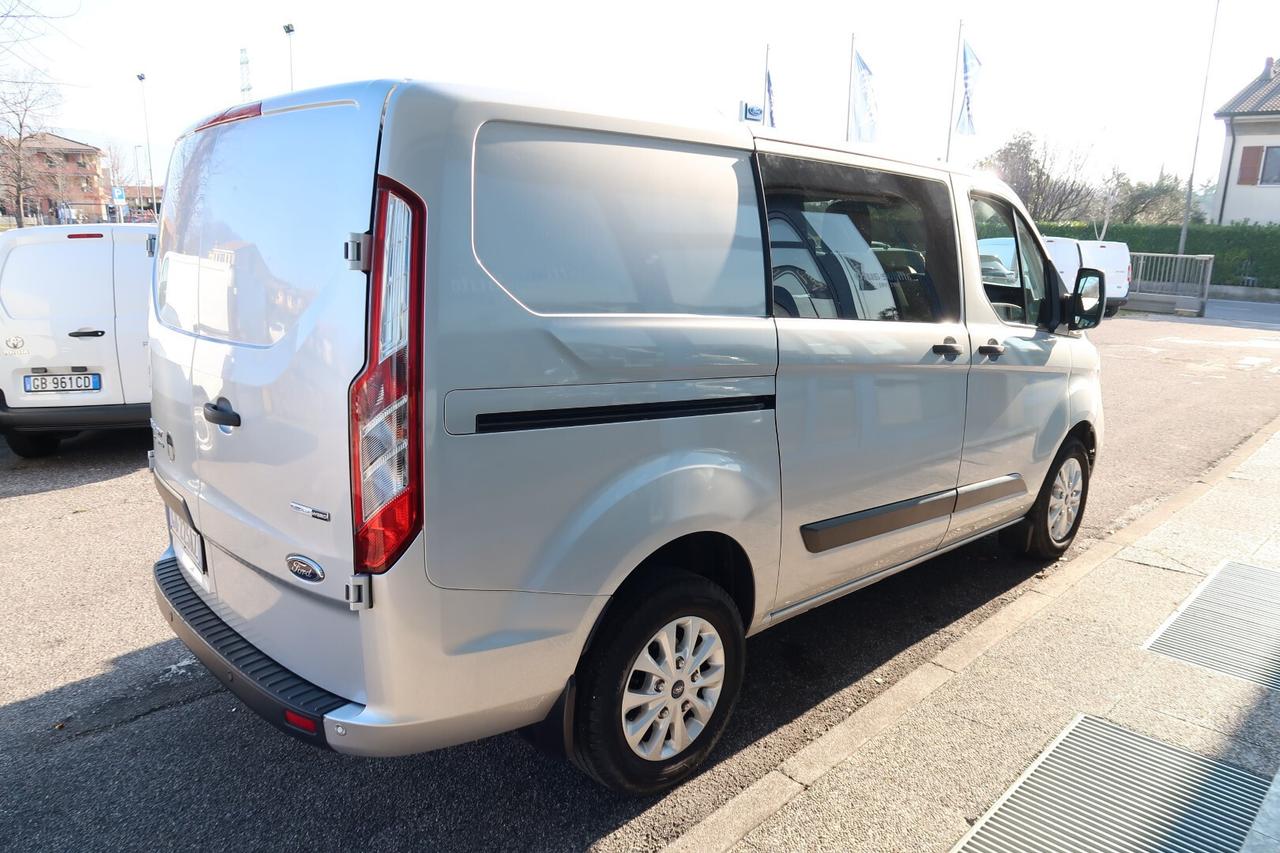 Ford Transit Custom 2.0 EcoBlue Hybrid 130 DC 6 posti Furg. Trend