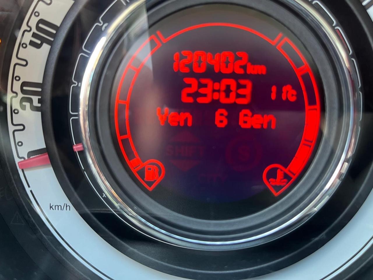 Fiat 500 1.2 benz “lounge” km 120000-2012