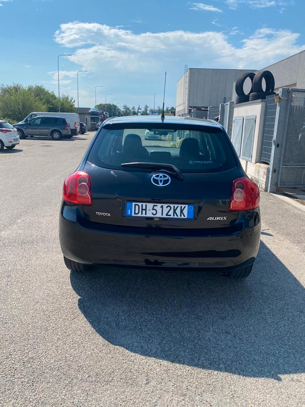 Toyota Auris 1.6 5 porte Sol CON SOLI *104257* KM ORIGINALI UNICO PROPRIETARIO