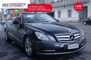 Mercedes-Benz Classe E Mercedes-Benz Classe E 220 CDI Cabrio BlueEFFICIENCY Avantgarde Unicoproprietario