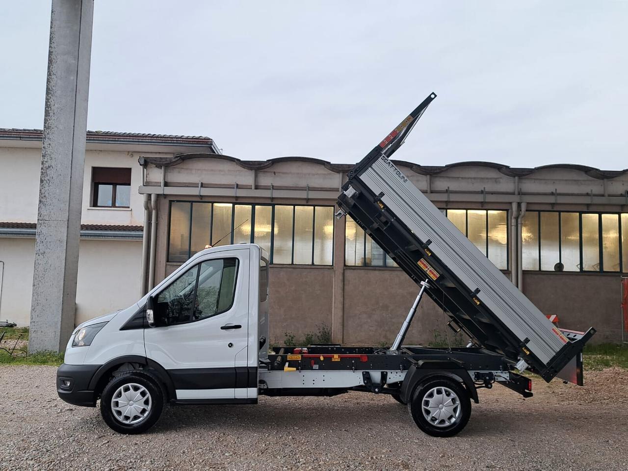 Ford Transit 350 2.0 EcoBlue Trend L2 AWD Ribaltabile Trilaterale Km.0