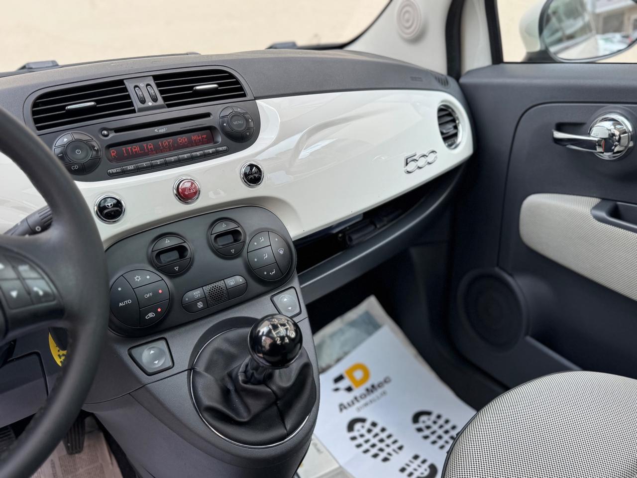 Fiat 500 1.3 MJT 95 CV Matt Black Tetto Panoramico