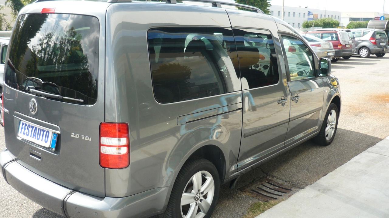 Volkswagen Caddy 20TDI 140CV DSG 4p. Maxi x trasporto disabile pianale ribassato con pedana