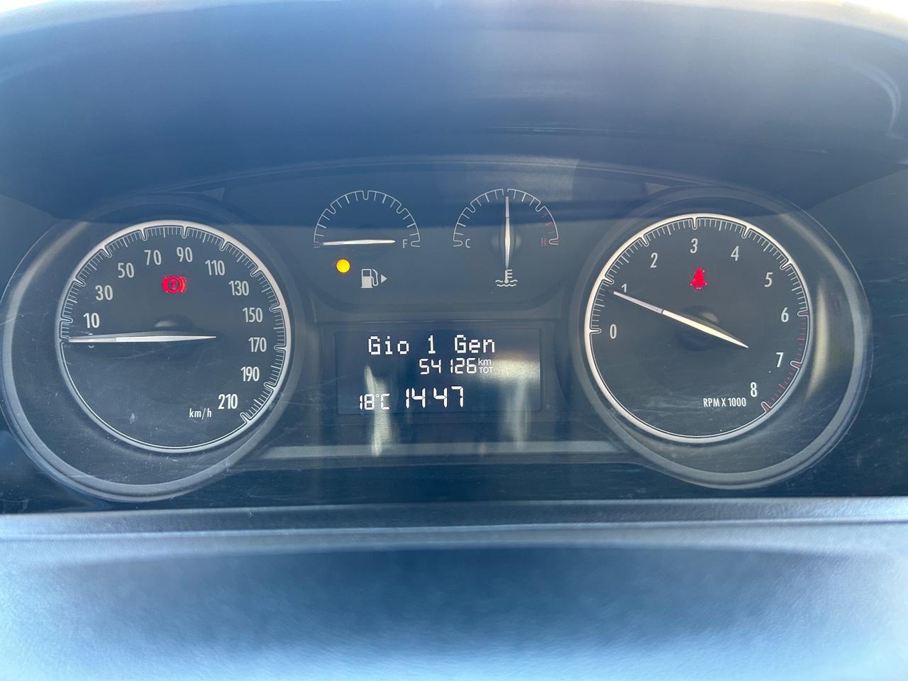 Lancia Ypsilon 1.2 benzina 69 cv 2016 54.000 km