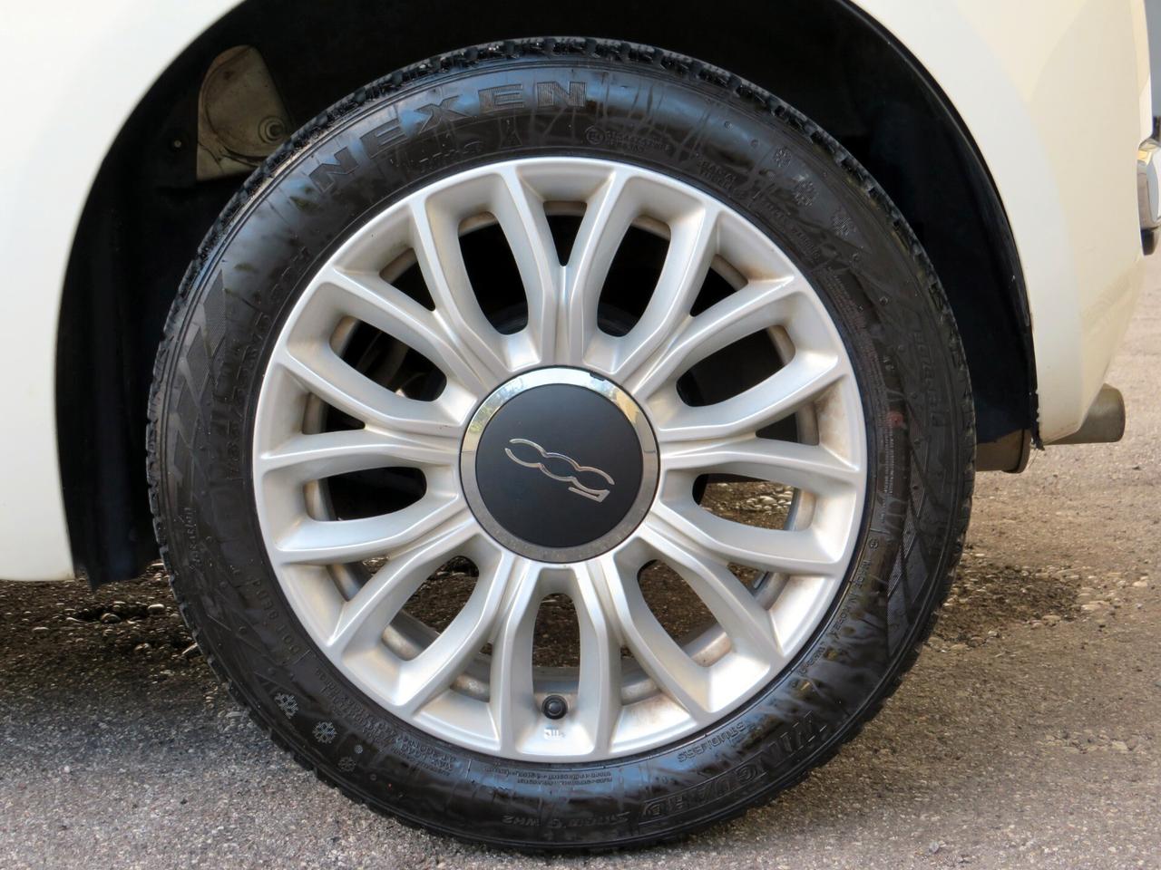 Fiat 500 1.2 Lounge 69cv E6. bluetooth/fendinebbia/tetto panorama