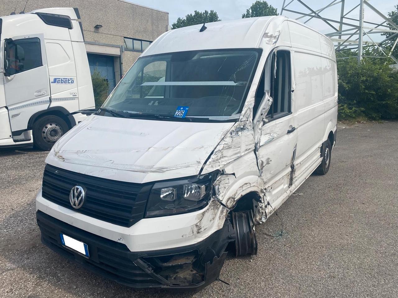 Volkswagen Crafter 30 2.0 TDI 140cv L3H3 PM-TA INCIDENTATO