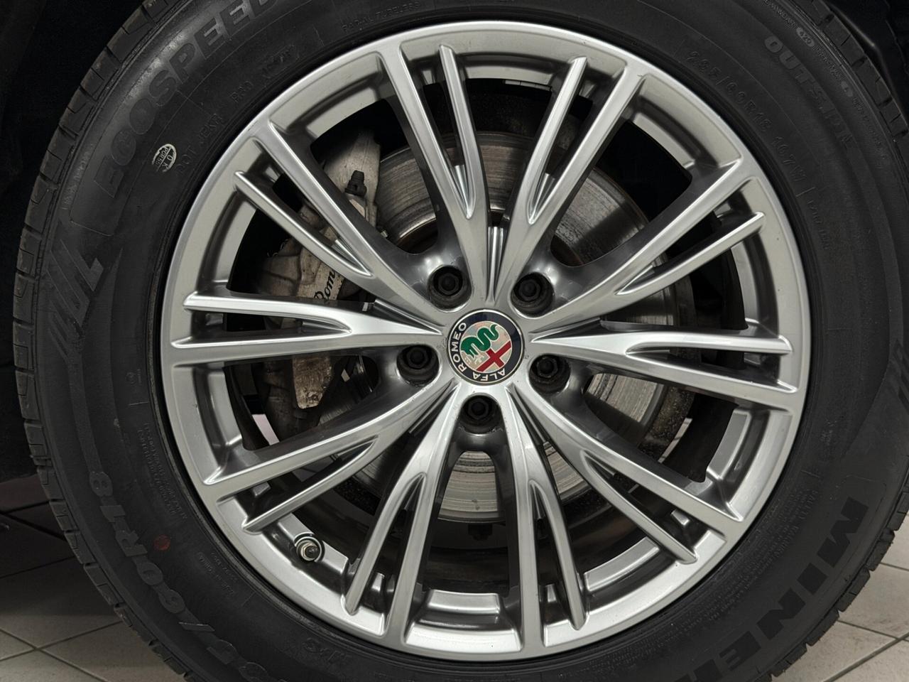 Alfa Romeo Stelvio 2.2 TD 190 CV EXECUTIVE AT8 Q4 PELLE TOTALE LIBRETTO TAGLIANDI TIMBRATO ALLARME CAMERA