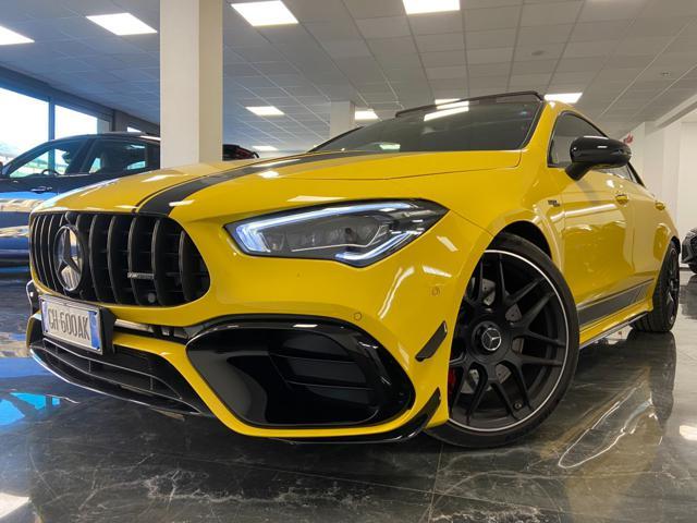 MERCEDES-BENZ CLA 45 S AMG 4Matic+ / TETTO / AERO KIT / SED. GUSCIO