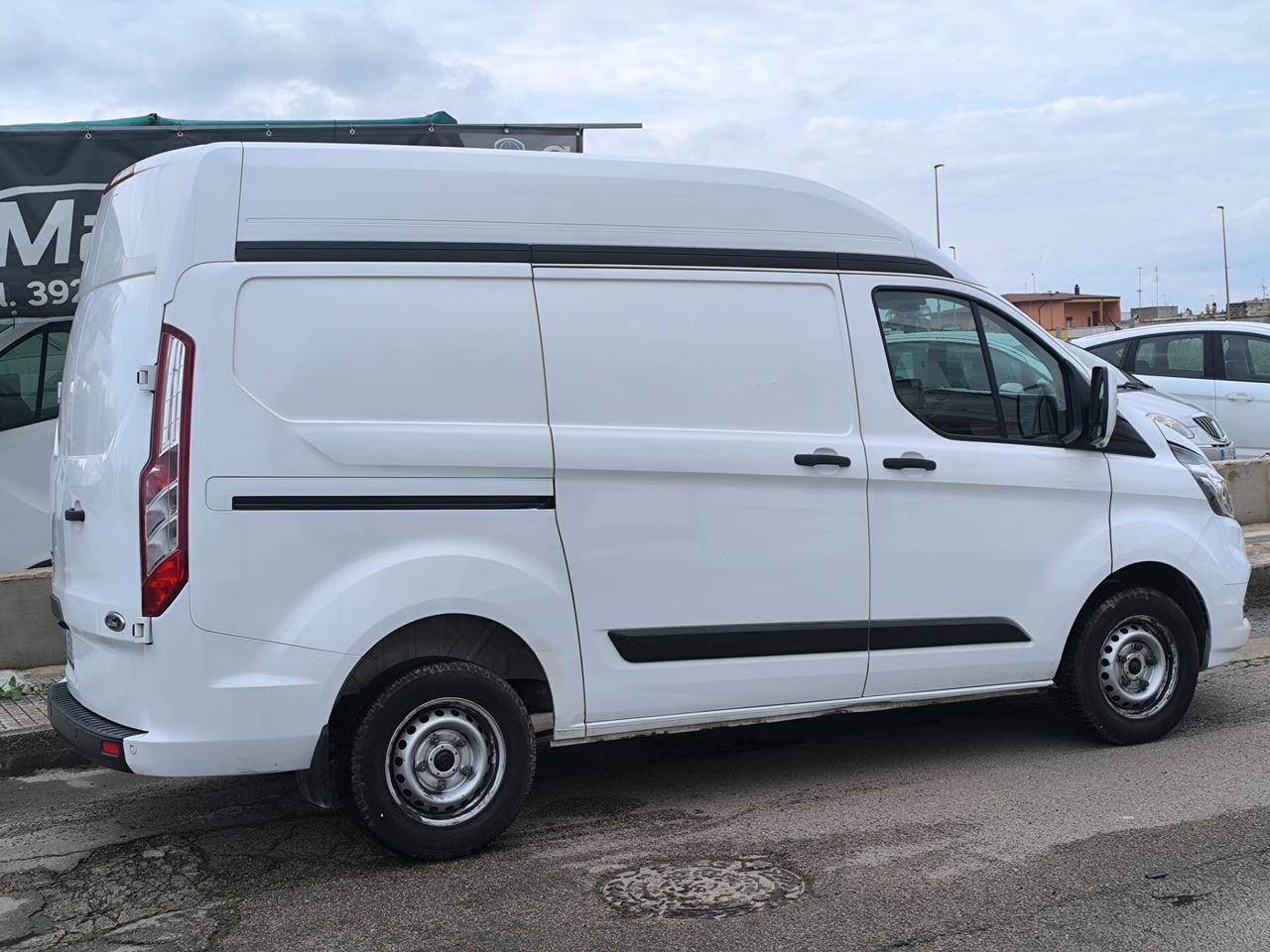 FORD TRANSIT CUSTOM 2.0 DIESEL 130cv L1H2 TETTO ALTO KM 86.000 LED/NAV/RETROCAMERA