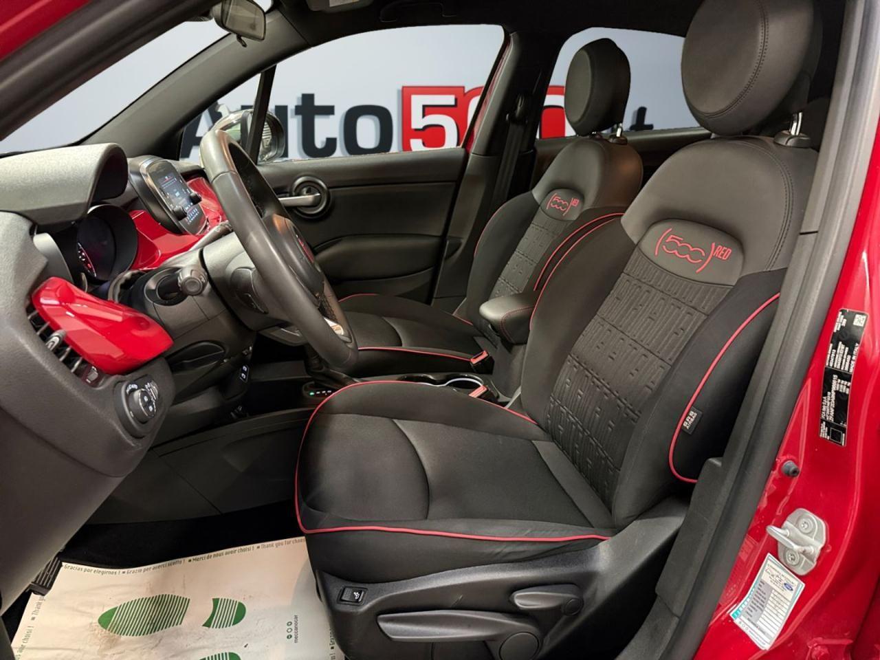 Fiat 500X 1.5 T4 Hybrid 130 CV DCT Red