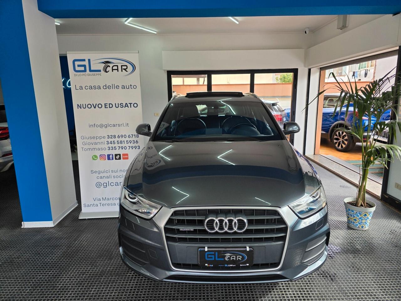 Audi Q3 2.0 150cv quattro Sline TETTO IVA ESPOSTA