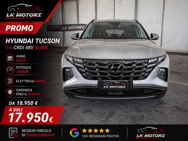 HYUNDAI Tucson 3ª serie Tucson 1.6 CRDI 48V XLine