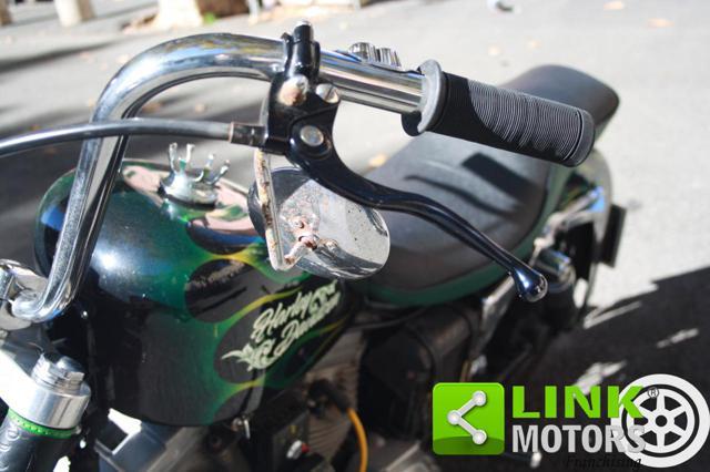 HARLEY-DAVIDSON 883 Sportster Hugger Customizzata U.S.A. ORIGINAL IMPORT