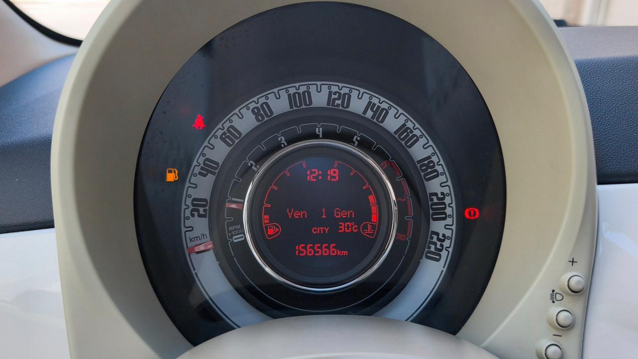 Fiat 500 1.2 Gpl - Lounge - Tetto Apribile 2016