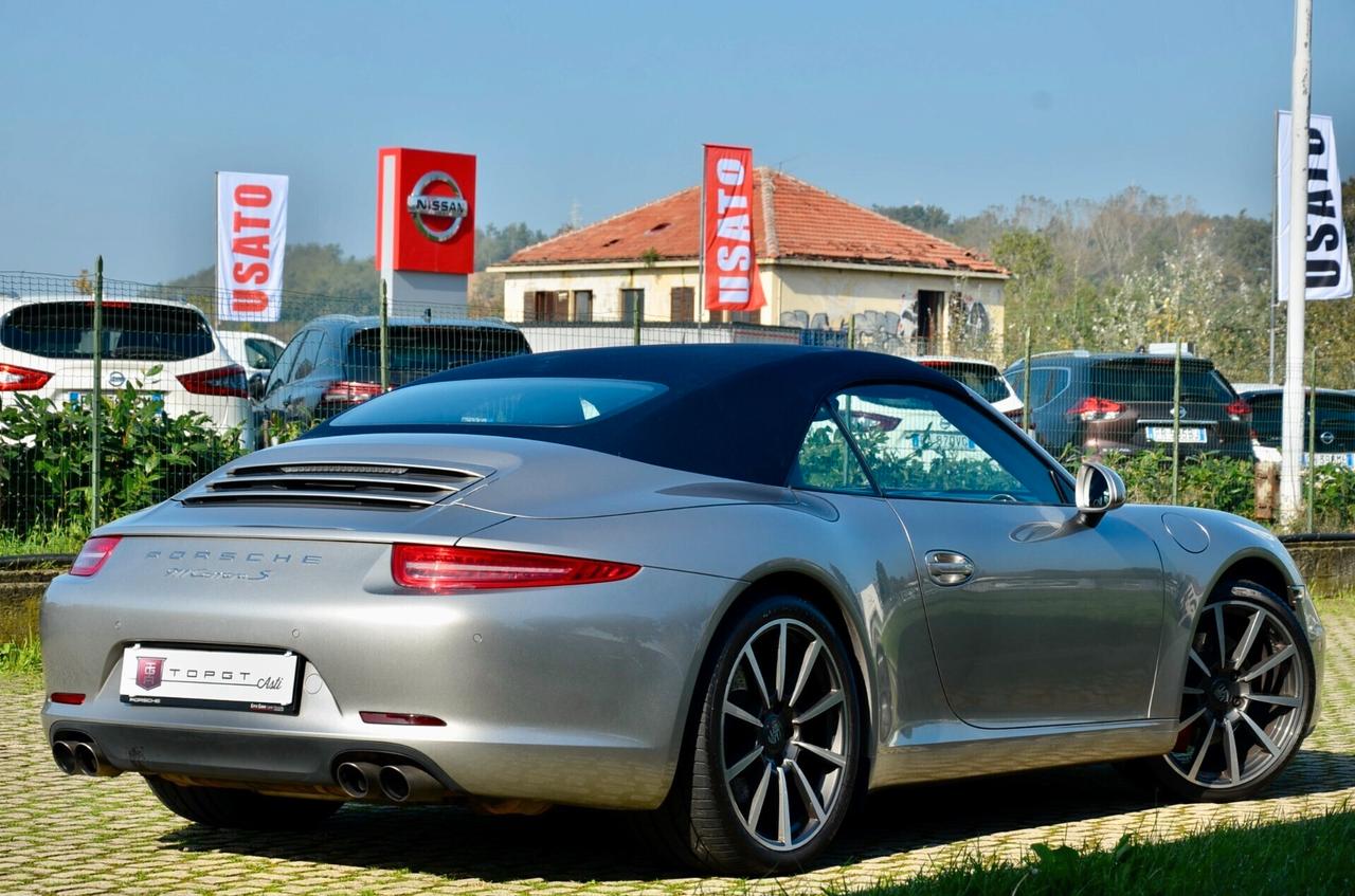 Porsche 991 3.8 Carrera S Cabriolet 400cv PDK, UFFICIALE ITALIANA, PERMUTE