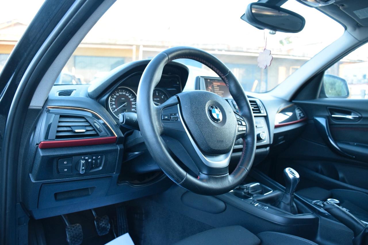 Bmw 118 118d 143CV 6m 5p CERCHI BIZONA BT KM REALI OCCASIONE