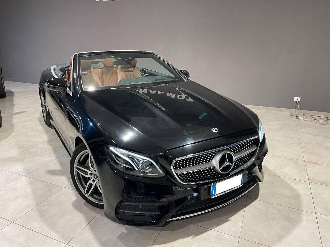 Mercedes-benz E 220 d Auto Cabrio Premium AMG, luci ambient.