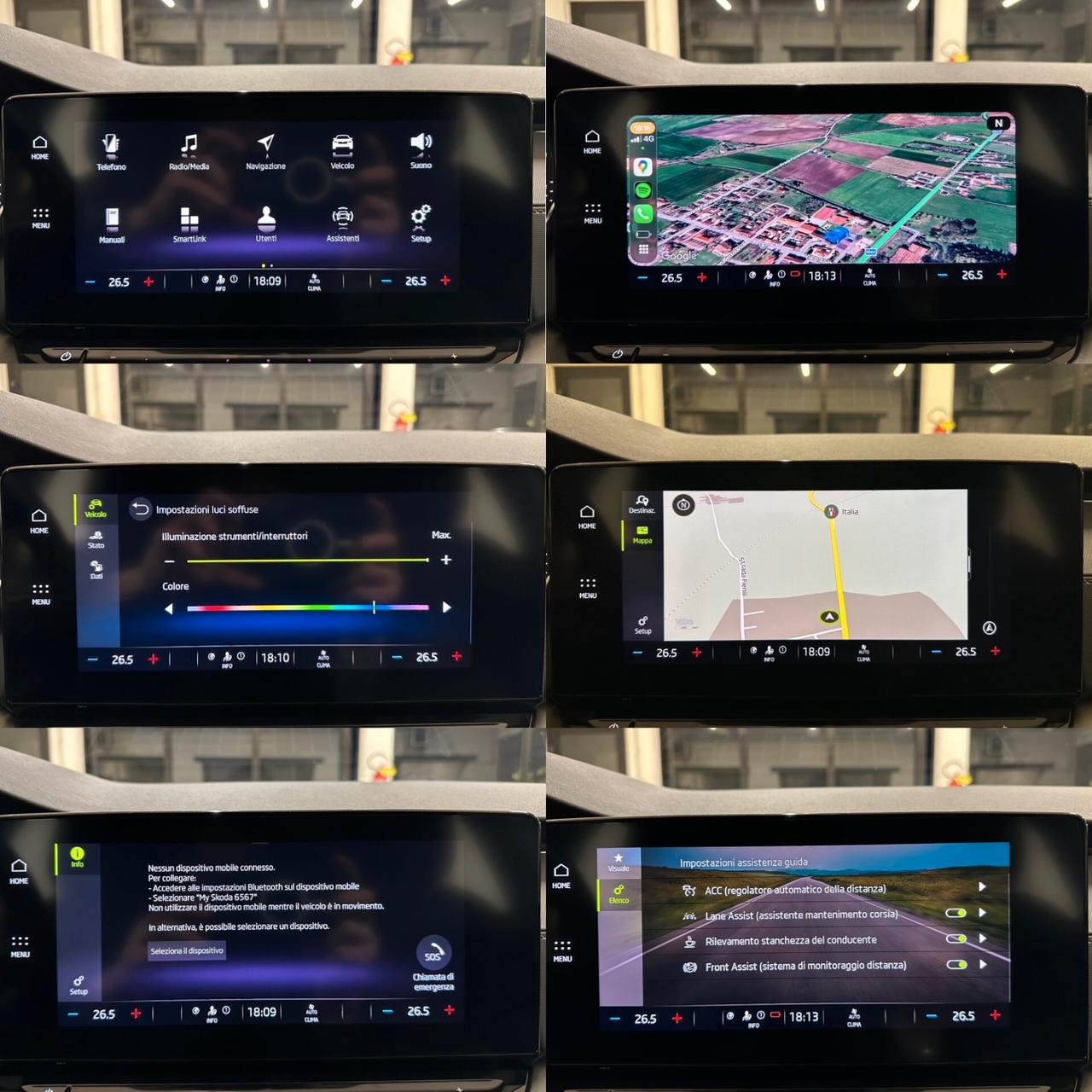 SKODA OCTAVIA WAGON 2.0 TDI AMBITION 115 CV DSG *LED*CARPLAY*LANE