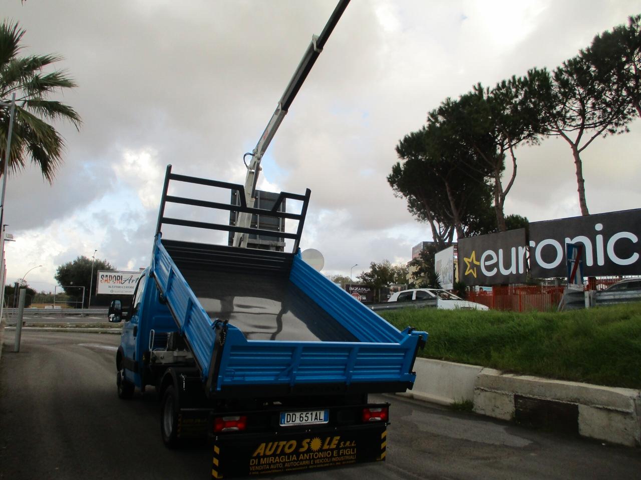 Iveco Daily 35C10 2.3 GRU BONFIGLIOLI 2300/2S RIBALTABILE NUOV