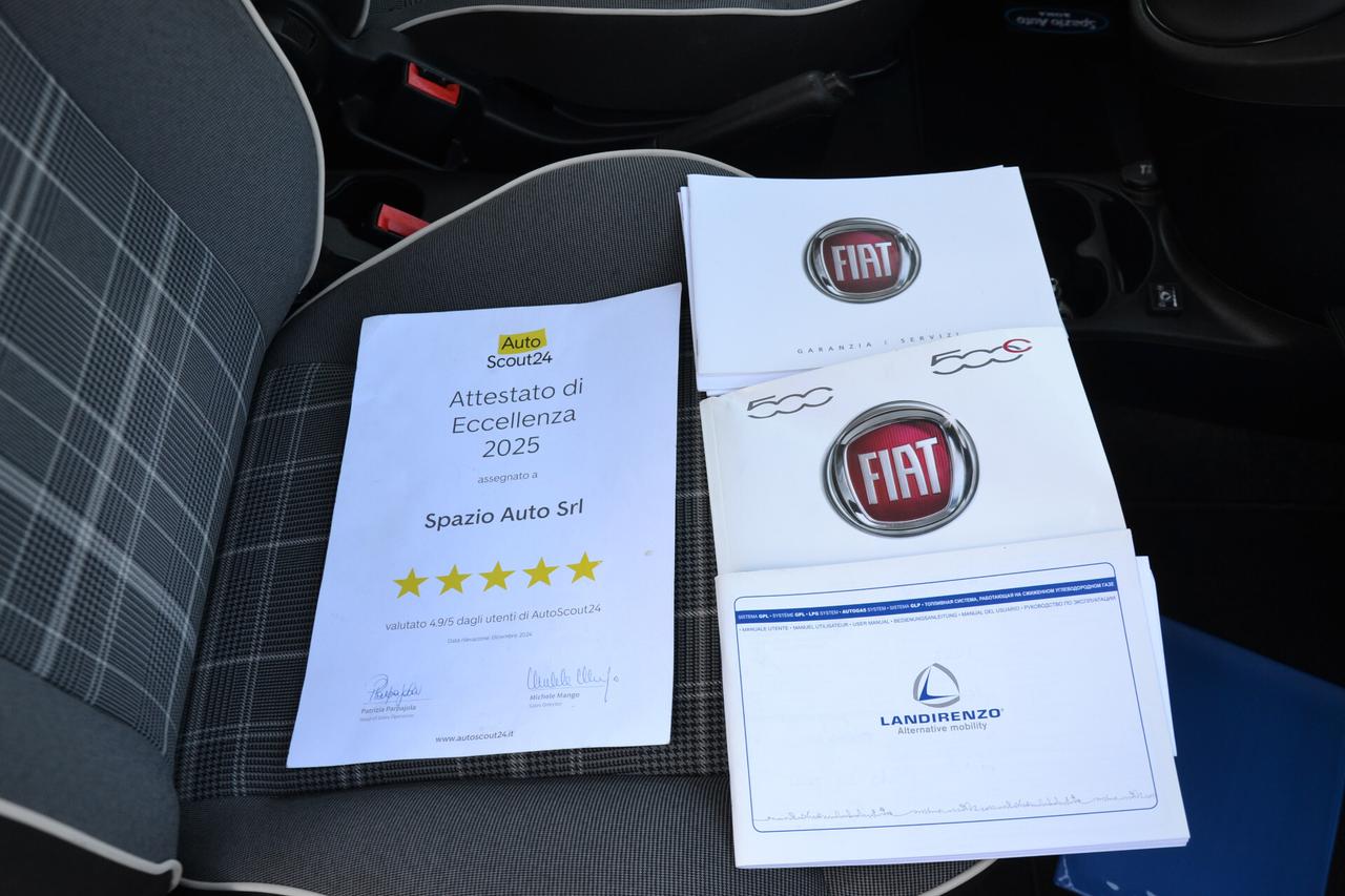 Fiat 500 1.2 GPL CASA MADRE 69CV **UNIPRO'**PREZZO VERO**