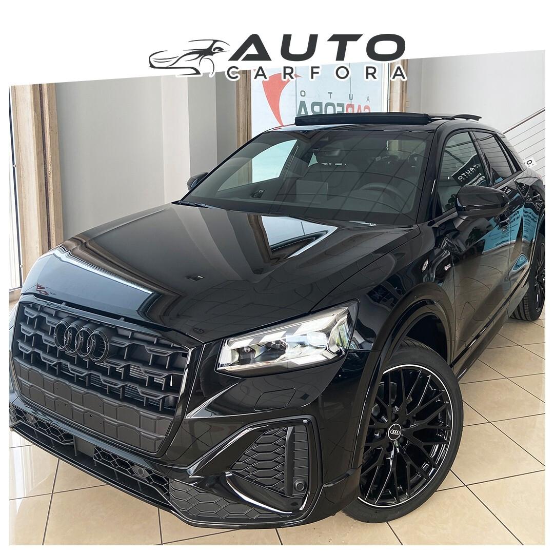 Audi Q2 35 TDI S tronic Identity Black tetto apribile