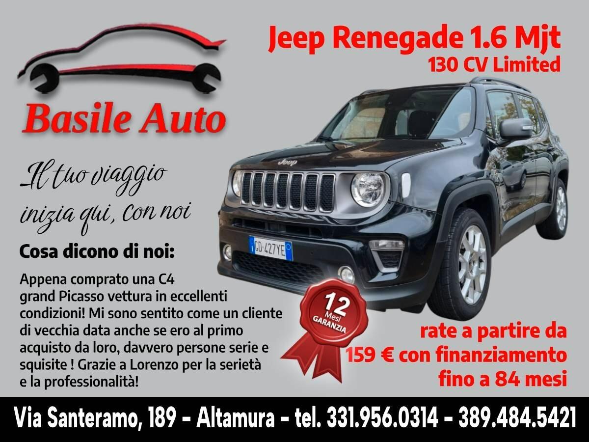 Jeep Renegade 1.6 Mjt 130 CV Limited