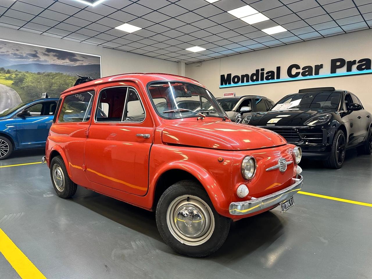 Fiat 500 CABRIO FIORIERA GIARDINIERA * TARGA ORIGINALE FIRENZE*