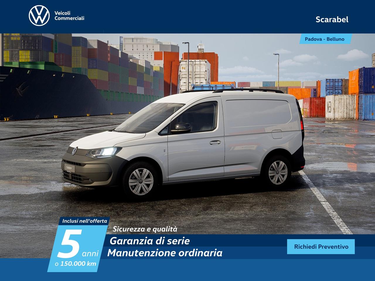 Volkswagen Caddy cargo 2.0 tdi 102cv business my24
