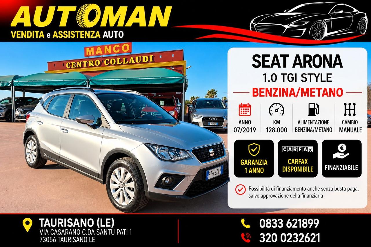 Seat Arona 1.0 TGI Style
