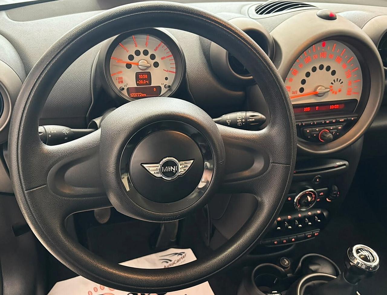 Mini Cooper D Countryman 1.6 diesel 110CV