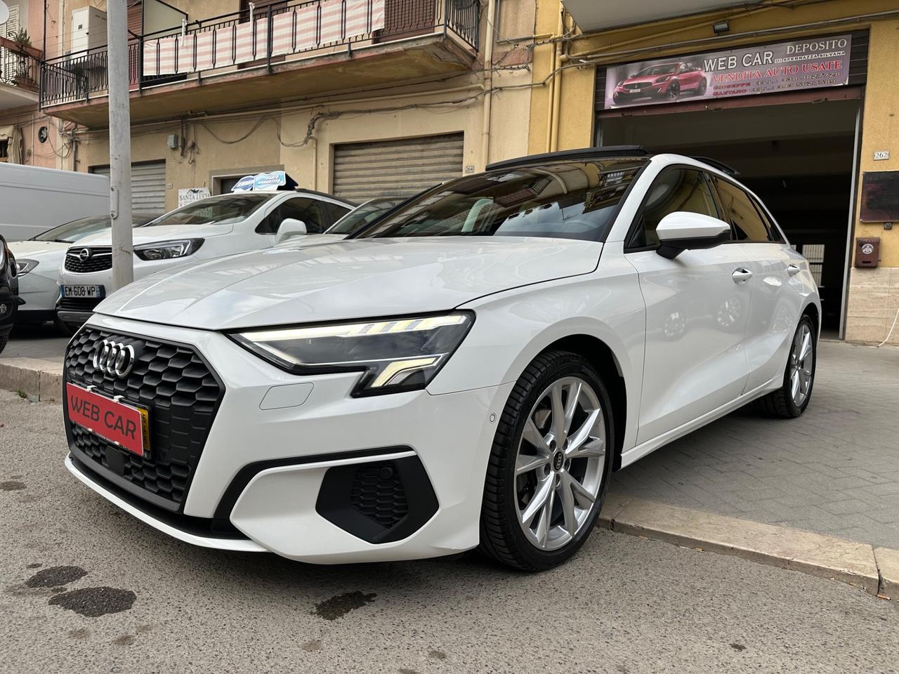 Audi A3 SPB 35 TDI S line 2/2022 KM 139535 CERT 1PROP