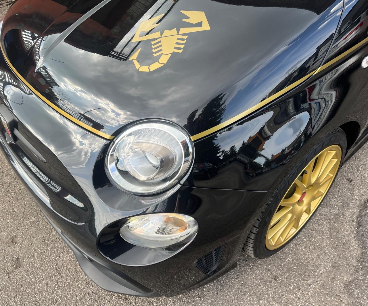 Abarth 595 1.4 T-Jet 165 CV Scorpioneoro-km65000-