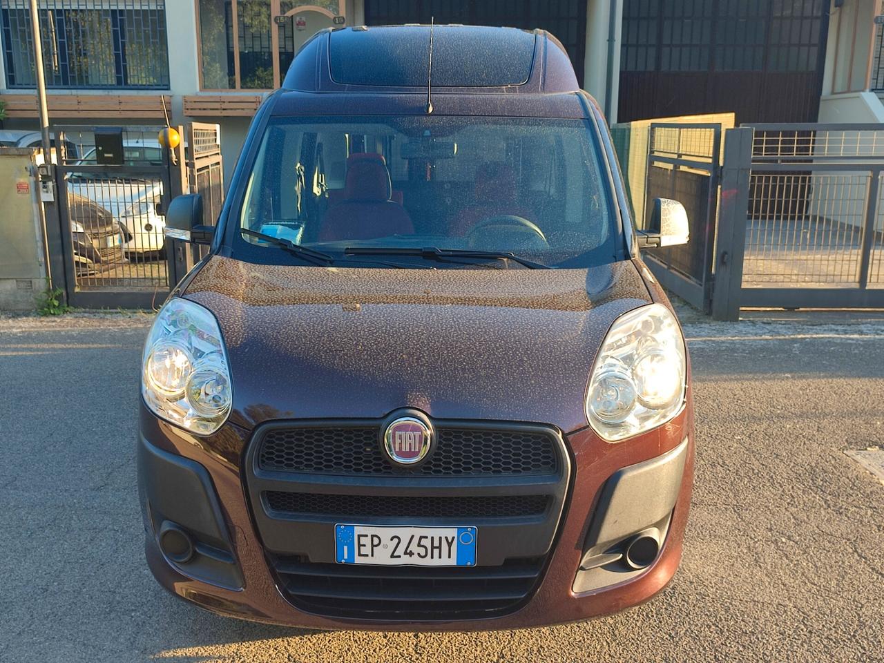 FIAT DOBLO 2012 BENZINA PEDANA DISABILI ELETTRICA TETTO ALTO