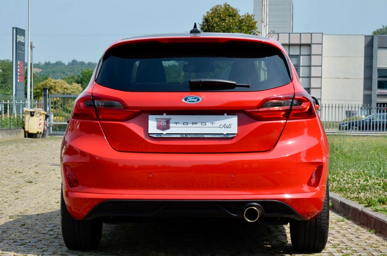 FORD FIESTA 5p 1.0 ECOBOOST ST-LINE 95cv, UFF ITALIANA, SERVICE FORD, EURO 6D, APPLE ANDROID, PERMUTE