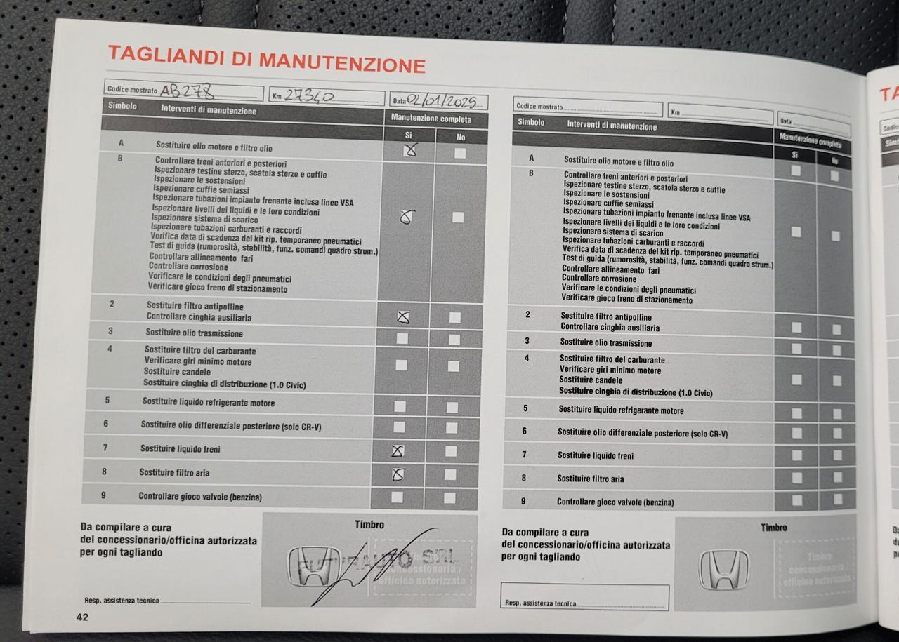 Honda CR-V 4x4 .. tetto apribile .. garanzia fino 2030 ..
